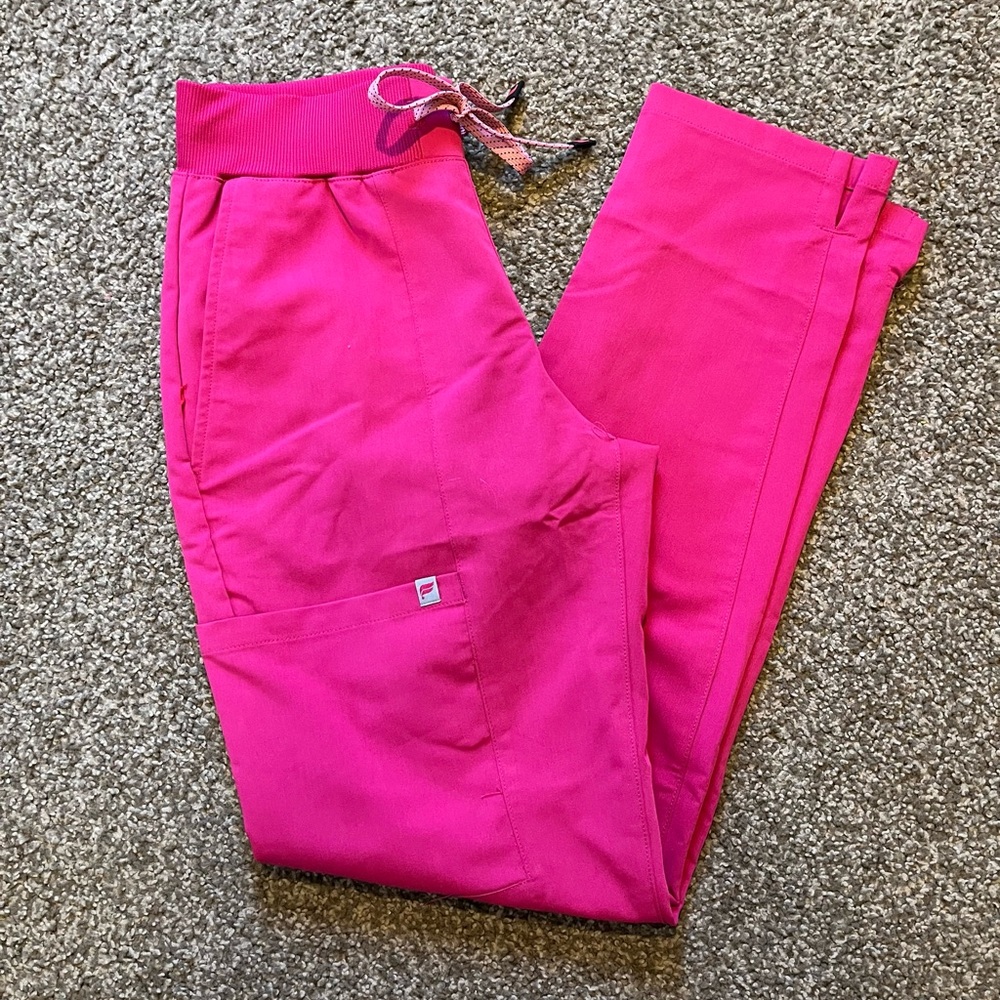 Pink Fabletics Scrubs — Brand New!